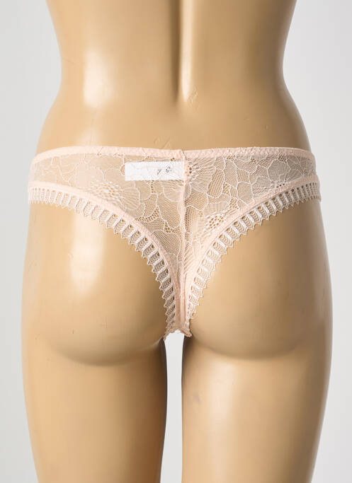 Tanga rose SIMONE PERELE pour femme
