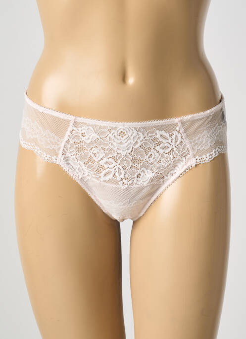 Tanga rose WACOAL pour femme