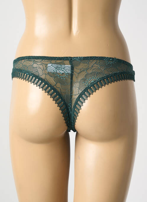 Tanga vert SIMONE PERELE pour femme