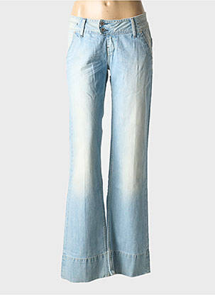 Jean coupe flare stretch taille basse bleu PEPE JEANS femme