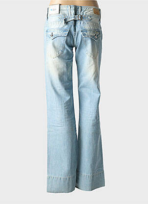 Jean coupe flare stretch taille basse bleu PEPE JEANS femme