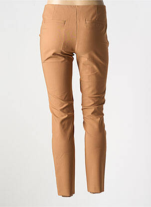 Pantalon slim taille haute taille haute marron BETTY BARCLAY femme