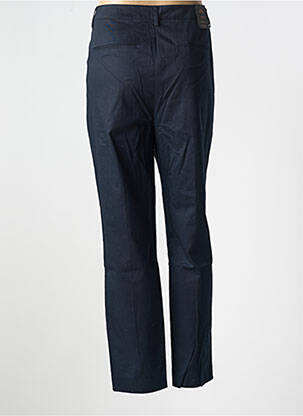 Pantalon chino tissage popeline taille normale bleu SCOTCH & SODA femme