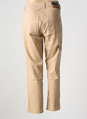 Pantalon slim tissage popeline taille normale beige BETTY BARCLAY femme