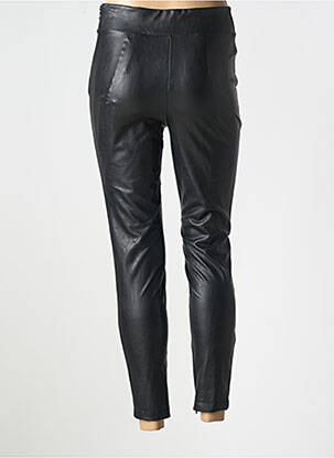 Pantalon 7/8 taille élastique taille normale noir GUESS femme