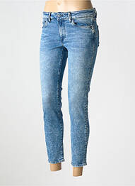Jeans skinny stretch taille basse bleu SALSA femme