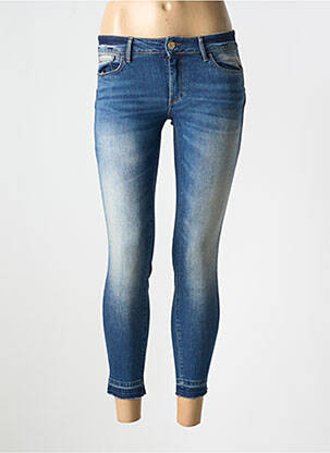 Jeans skinny stretch taille basse bleu SALSA femme