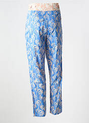 Pantalon chino bleu SCOTCH & SODA pour femme seconde vue