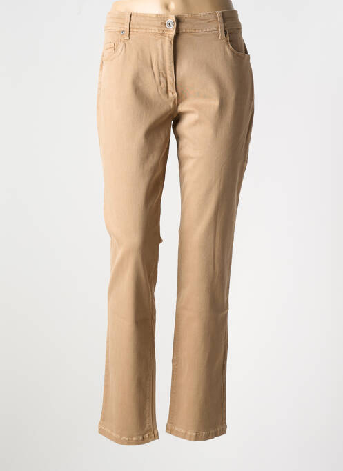 Jeans coupe slim beige BETTY BARCLAY pour femme