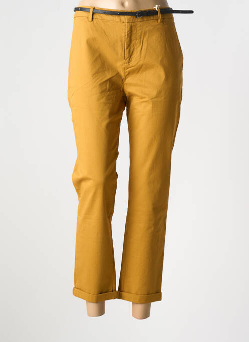 Pantalon chino jaune SCOTCH & SODA pour femme