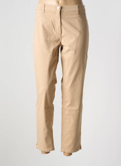 Pantalon slim beige BETTY BARCLAY pour femme