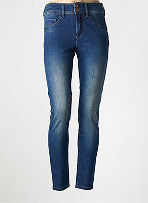 Jeans skinny taille haute taille haute bleu SALSA femme