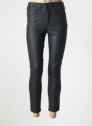 Pantalon 7/8 taille haute taille haute noir SALSA femme