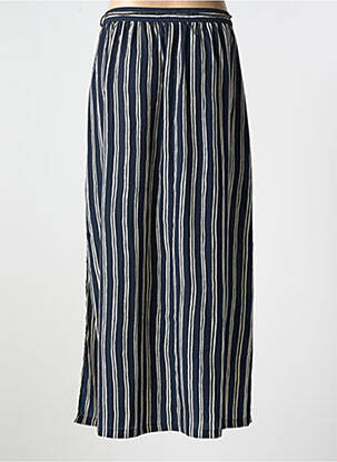 Jupe longue coupe droite bleu SCOTCH & SODA femme