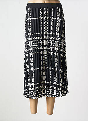 Jupe mi-longue stretch noir BETTY BARCLAY femme