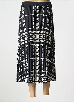 Jupe mi-longue stretch noir BETTY BARCLAY femme