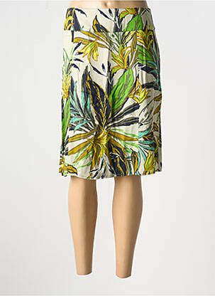 Jupe mi-longue stretch vert BETTY BARCLAY femme