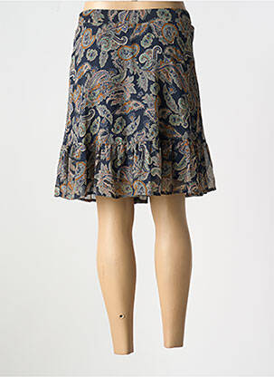 Jupe courte taille élastique bleu ESPRIT femme