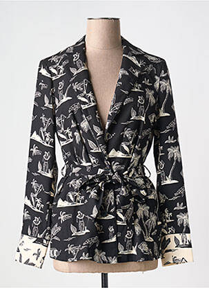 Blazer poches noir SCOTCH & SODA femme
