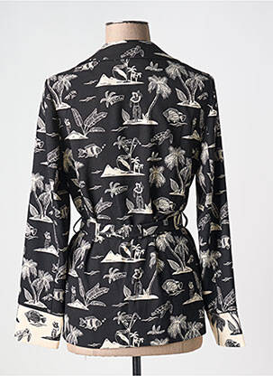 Blazer poches noir SCOTCH & SODA femme