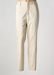 Pantalon chino beige SCOTCH & SODA pour femme seconde vue