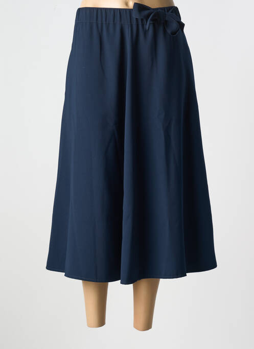 Jupe mi-longue coupe évasée bleu BETTY BARCLAY femme