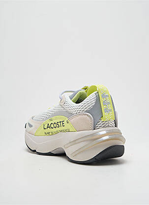 Baskets bout rond bout rond blanc LACOSTE unisexe