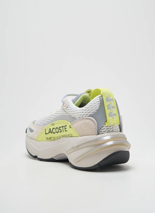 Baskets blanc LACOSTE pour unisexe