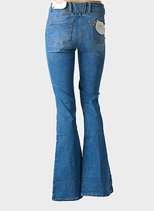 Jean coupe flare stretch taille haute bleu LUI JO femme