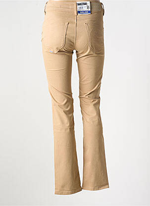 Jeans coupe slim stretch taille haute beige SALSA femme