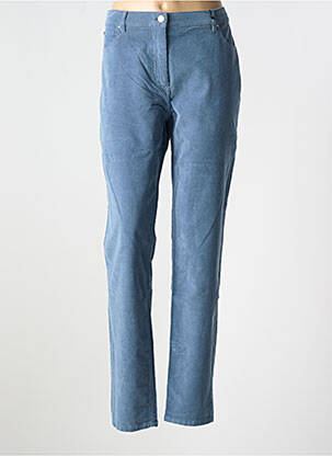Pantalon slim stretch taille normale bleu BETTY BARCLAY femme