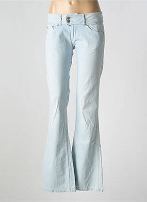 Jeans bootcut stretch taille basse bleu PEPE JEANS femme