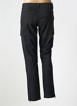 Pantalon chino tissage popeline taille normale noir LIU JO femme