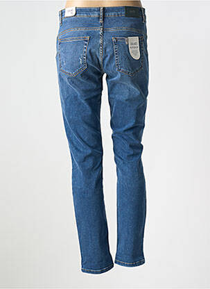 Jeans coupe slim effet usé délavé taille normale bleu LIU JO femme
