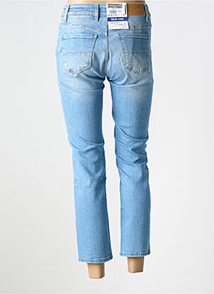 Jeans coupe slim effet usé délavé taille normale bleu SALSA femme