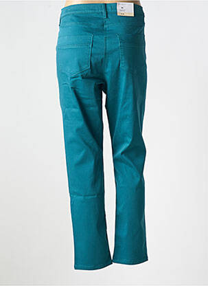 Pantalon slim tissage popeline taille normale vert BETTY BARCLAY femme