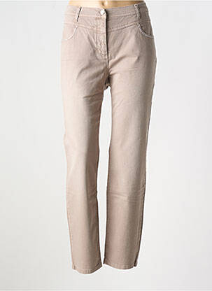 Jeans coupe slim stretch taille normale marron BETTY BARCLAY femme