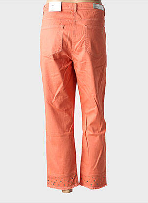 Jeans coupe slim stretch taille normale orange BETTY BARCLAY femme