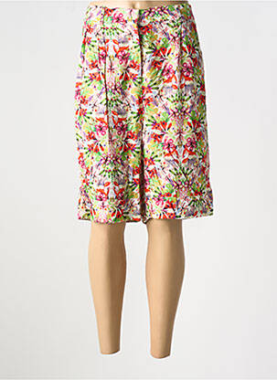 Bermuda coupe jupe culotte taille normale vert ESCORPION femme