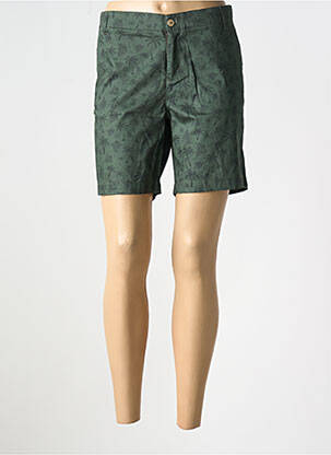 Short taille à pinces taille normale vert MARINE DE SAVOIE femme