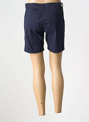 Short taille à pinces taille normale bleu MARINE DE SAVOIE femme