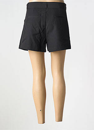 Short taille à pinces taille haute noir MOLLY BRACKEN femme