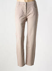 Jeans coupe slim marron BETTY BARCLAY pour femme seconde vue