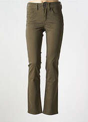 Jeans coupe slim vert SALSA pour femme seconde vue