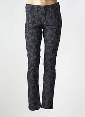 Jeans skinny gris SCOTCH & SODA pour femme seconde vue