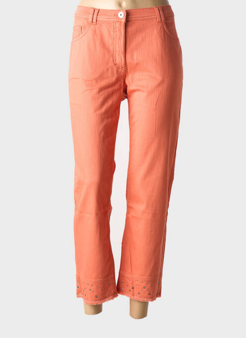 Jeans coupe slim orange BETTY BARCLAY pour femme