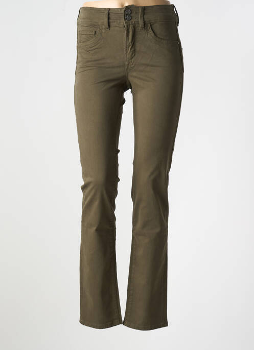 Jeans coupe slim vert SALSA pour femme