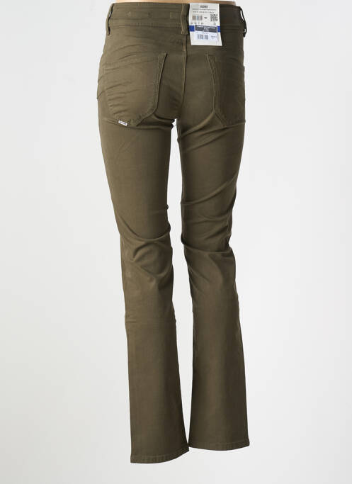 Jeans coupe slim vert SALSA pour femme