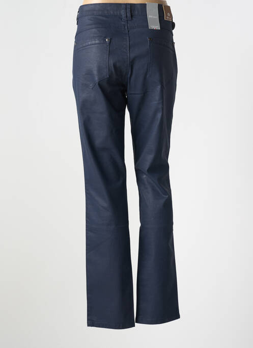 Pantalon slim bleu BRUNO SAINT HILAIRE pour femme
