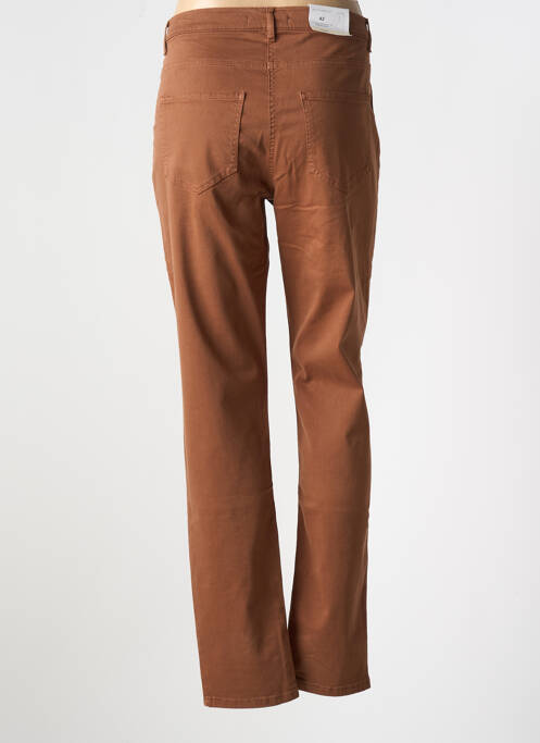 Pantalon slim marron BETTY BARCLAY pour femme